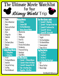 57 Movies To Watch Before Your Disney World Trip A Little Knick A Little Knack Disney World Trip Disney World Vacation Planning Disney Movies To Watch