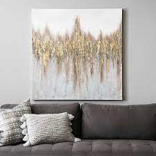 Shop unique canvas art at kirkland's! Gold And Bronze Abstract Canvas Art Print Kirklands