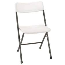 Cosco Resin Folding Chair With Molded Seat And Back In White Speckle 4 Pack 37825wsp4e The Home Depot Folding Chair White Folding Chairs Chair