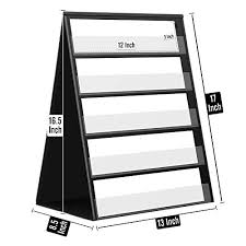 Maigicflytabletop Pocket Chart Double Sided Self Standing
