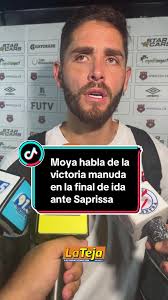 Jonathan Moya analiza victoria mínima ante Saprissa