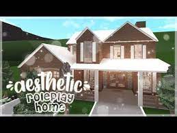 Aesthetic Roleplay Home 50k Bloxburg Speedbuild Youtube In 2021 Two Story House Design Beautiful House Plans Modern Family House Overlapping circles, light stone grey: aesthetic roleplay home 50k bloxburg