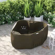 Weighing about 300 lbs, the home and garden 3 person 31 jet spa is indeed sturdy equipment that can be very difficult to haul; 2 3 Person Hot Tubs You Ll Love In 2021 Wayfair