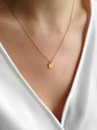 Chiara Coin Kette Gold Moanina Kette Gold Filigrane Kette Kette