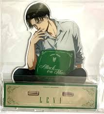 Attack On Titan Big Acrylic Stand Figure Relax Levi Ackerman AOT Anime  Isayama