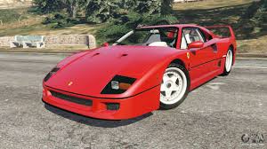 Jul 19, 2021 · trailer gta 5 for pc, xbox one and ps4 (hd, 1080p) new files for gta 5 filter: Ferrari F40 1987 For Gta 5