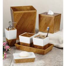Get free shipping on qualified brown bath accessories or buy online pick up in store today in the bath department. White Tan Brown Bathroom Accessory Sets Bathroom Decor The Home Depot