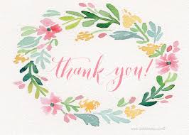 Free Thank You Cards to Print - Natalie ...