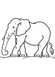 Coloriage Elephant Age