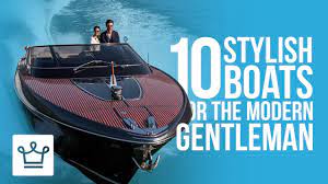 The 390 delivers incredible power while still planing. 10 Stylish Boats For The Modern Single Man Youtube