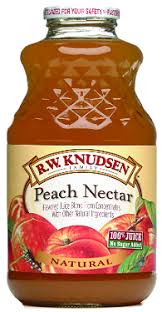 Well, and the price is a pretty big difference. R W Knudsen Family Peach Nectar Juice 32 Oz