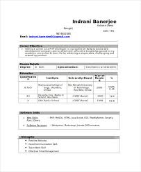 New graduate bba resume / cv sample for freshers. Free 7 Resume Writing Examples Samples In Pdf Doc Examples