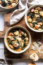 Spicy Italian Pesto Noodle Soup Half Baked Harvest Recipe Half Baked Harvest Recipes Fall Soup Recipes Recipes