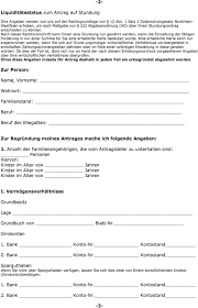 Check spelling or type a new query. Stundungsantrag Mit Erklarung Uber Die Personlichen Und Wirtschaftlichen Verhaltnisse Zur Vorlage Bei Der Gemeinde Bad Sassendorf Pdf Free Download