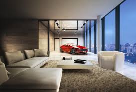 Mit Dem Auto Im Siebten Himmel Luxurioses Wohnen Garagenbau Design Fur Zuhause