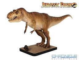 Rex put that impressive array of dental cutlery to work on the hapless lawyer donald gennaro and a fleeing gallimimus, as well as a pair of raptors at the jurassic park imagined how t. Jurassic Park T Rex Full 1 5 Scale Maquettte Chronicle Collectibles Twilight Zone Nl