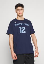 Despite being from a small (mid major) school, morant has the potential to become a superstar at the next level a la the portland. Nike Performance Nba Ja Morant Memphis Grizzlies Tee Vereinsmannschaften College Navy Dunkelblau Zalando De