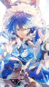 The document has moved here. Last Period Nero Blue Hair Anime Boy Cute Anime Blue Hair Boy 720x1280 Wallpaper Teahub Io