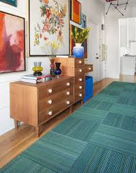 Upcycle Teal Floor Runners By Flor In 2020 Carpet Tiles Area Rugs Perfect Rug