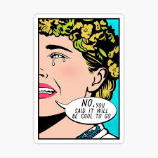 Midsommar Pop Art "No, you said it will be cool to go" Art Board Print
