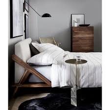 Sleep tight tonight in a cozy space courtesy of modern bedroom design ideas by cb2. Drommen Wooden Bed Cb2 Bedroom Interior Minimalist Bedroom Decor Home Decor Bedroom
