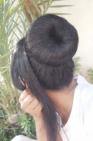 Hair Bun Donut Big Hair Bun Hair Style Stylish Longhair Nice Hairstyle Fashion Beautiful Beauty Model Mo Rambut Sangat Panjang Rambut Sisir Rambut