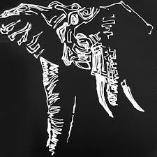African elephant canvas prints wall art abstract poster oil painting modern art decor painting for living room bedroom home decorations(unframed,16x20inches) 4.6 out of 5 stars 45 $10.99 $ 10. Elephant Painting With Acrylic And Oil Paint On Black Canvas Modern Abstract Art Oversized Paintings On Canvas Large Office Wall Art Large Abstract Art Original Wall Art Ag133 Painting By