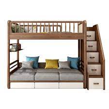 It's a sofa bunk bed. Solid Wood Bunk Sofa Bed Folding Sofa Bunk Bed With Stairs Buy Solid Wood Bunk Bed Bunk Sofa Bed Folding Sofa Bunk Bed Product On Alibaba Com