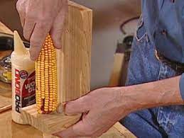Simple corn on the cob holder. How To Make A Squirrel Feeder Diy