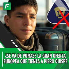 Chau Pumas, Piero Quispe recibió su...
