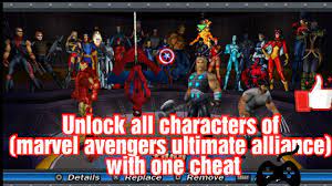 They have been removed and reinstated only to be removed again. How To Unlock All The Characters In Marvel Ultimate Alliance In Ppsspp With One Code Youtube