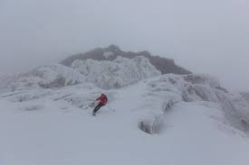 Beryl park from near banff national park in canada, aged 78 years sucessfully climbs to margherita peak in the rwenzori mountains even though it was snowing heavily and visibility was poor due to swirling fog. When Your Summer Vacation Is A Ski Trip To Uganda