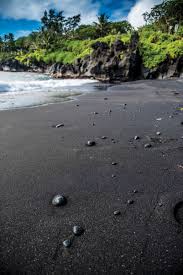 It took us roughly 45 minutes here are a few more photos of the black sand beach in punaluu. 7 Must Visit Waianapanapa State Park Sites Hawaii Magazine
