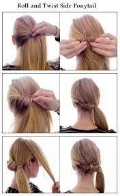 Make A Roll And Twist Side Ponytail Hairstyles Tutorial Side Ponytail Hairstyles Side Ponytail Hairstyles Tutorial Ponytail Hairstyles Tutorial