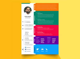 Find & download the most popular colorful cv vectors on freepik free for commercial use high quality images made for creative projects. Free Colorful Resume Template By Julian Ma On Dribbble