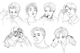You can use these free army bts logo coloring pages for your websites, documents or presentations. Bts Coloring Pages Print Members Of A Popular Korean Group