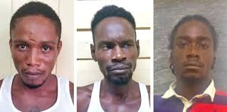 Trio slapped with armed robbery charge