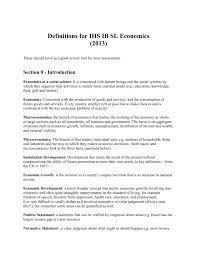 Maybe machine learning can help figure it out. Economics Defenitions