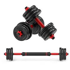 Kore Pvc 20-50 Kg Home Gym Set With One Plain + One Curl And One Pair  Dumbbell Rods With Gym Accessories And Pvc Dumbbells – Mindcare Hospital  India