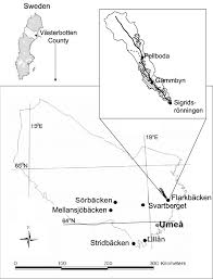 Van wikipedia, de gratis encyclopedie. Locations Of Streams In The Vasterbotten County Sweden Inset Download Scientific Diagram