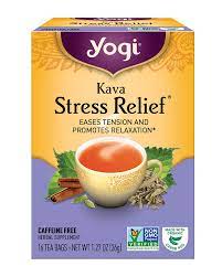 Kava Stress Relief Tea Yogi Tea