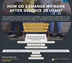 How Do I Change My Name After Divorce In Utah Divorce Attorney Divorce Family Law