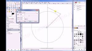 Gimp Making Equal Sectors Using Paths