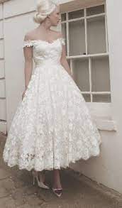 Tea length wedding dress lace bridal dress belt wedding party gown short sleeves +13. Wedding Dresses 10 10042016 Km Modwedding Short Wedding Dress Perfect Wedding Dress Wedding Dresses Lace