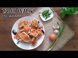 Resep Tahu Walik Isi Ayam Camilan Lezat Untuk Menemani Saat Belajar Dan Bekerja Di Rumah Youtube Resep Tahu Makanan Resep Makanan