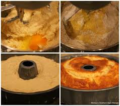 While the cake is cooling, prepare the glaze: Eggnog Pound Cake Melissassouthernstylekitchen Com