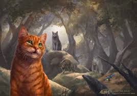Warriors Into The Wild Cover Art For The 10th Anniversary Taiwan Fireheart Firepaw Rusty Tigercl Warrior Cats Fan Art Warrior Cats Comics Warrior Cats Art