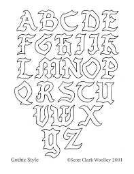Capital letters printed from web browser appear 6 and a half inches tall while pdf letters are eight inches high. Different Letters Styles Letter
