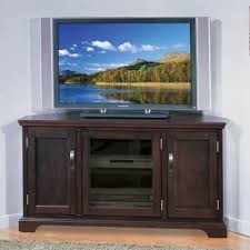 Walnut and oak particle board corner tv stand fits tvs up to 52 in. Cherry Tv Stands Consoles Entertainment Centers Hayneedle