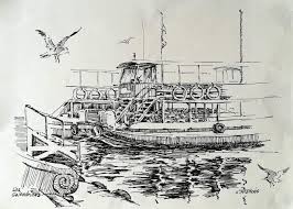Les Golondrinas Al Port De Barcelona Anys 80 Joaquim Frances Pen Drawing Drawings Abstract Artwork